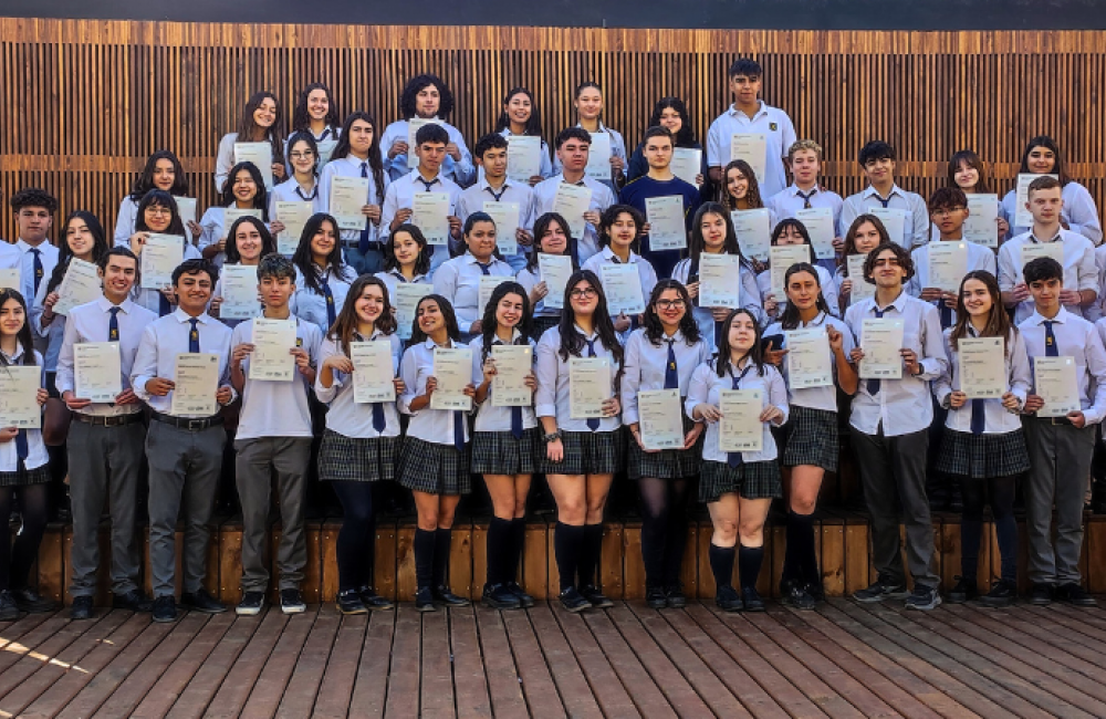 Orgullosos del sello Cambridge