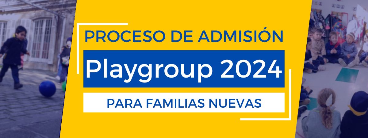 Playgroup 2024: Inscripciones cerradas