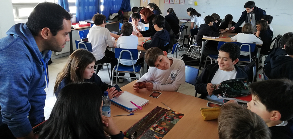 Compartimos nuestra metodología de juegos con el Colegio Dunalastair