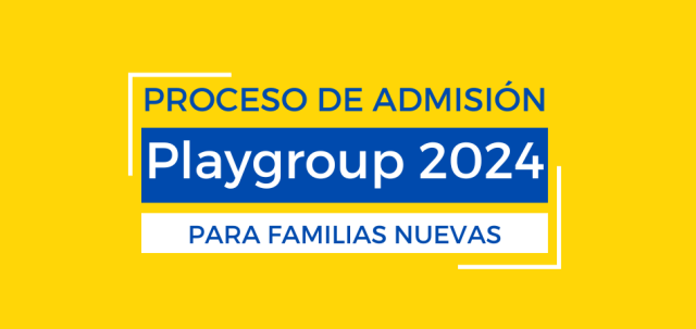 Playgroup 2024: Inscripciones cerradas