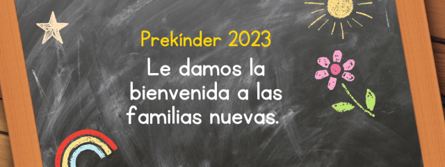Bienvenidas Familias Nuevas